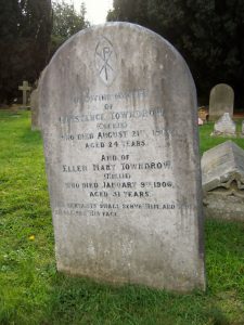 Constance T grave