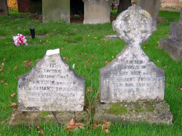 arthur & ernest john grave