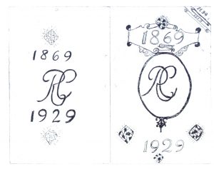 richard francis T golden wedding book