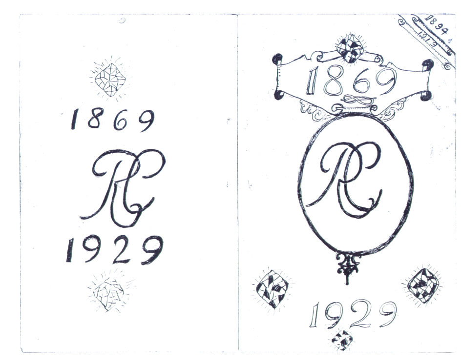 richard francis T golden wedding book