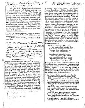 richard francis T a garden review