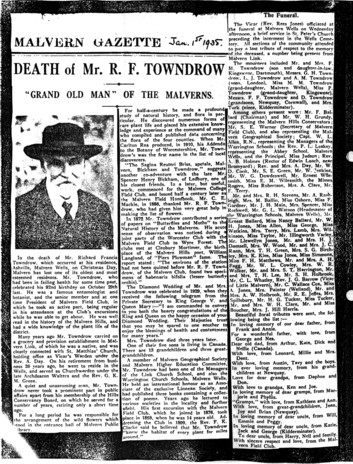 richard francis T obituary