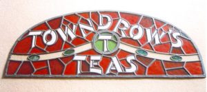 Towndrow teas shop sign